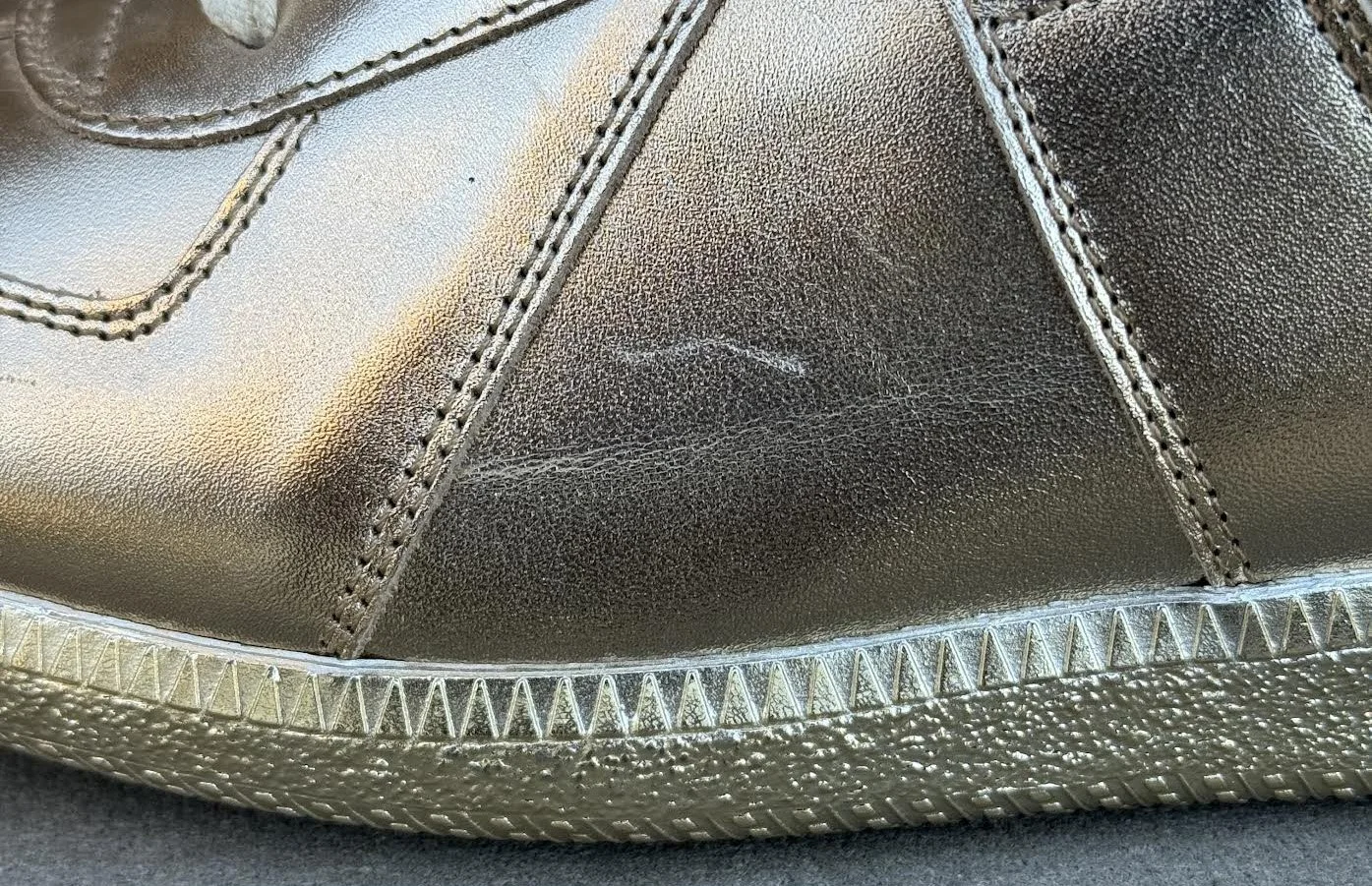 Maison Margiela Replica Gold Plated (Size 45) DS — RootsBK